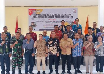 Rakor Stakeholder untuk Sukseskan Pilkada Serentak 2024