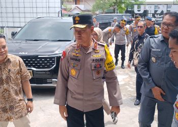 Wakapolda Kalteng Tinjau Persiapan Pilkada di Kapuas