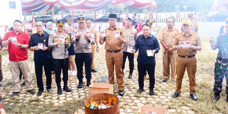 Ratusan Surat Suara untuk Pilkada Serentak 2024 Dimusnahkan