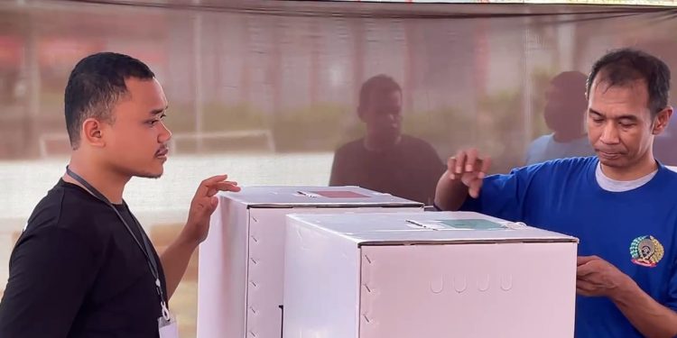 Ribuan Warga Binaan Lapas Teluk Dalam Gunakan Hak Suaranya di Pilkada Serentak