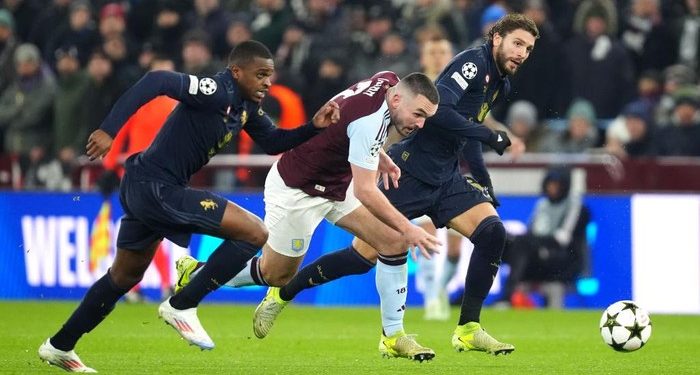 Liga Champions: Aston Villa Vs Juventus Berakhir Imbang