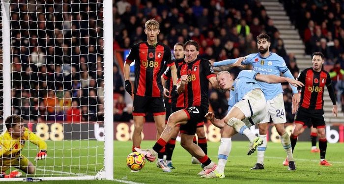 Bournemouth Vs Man City di Liga Inggris: Haaland cs Takluk 1-2