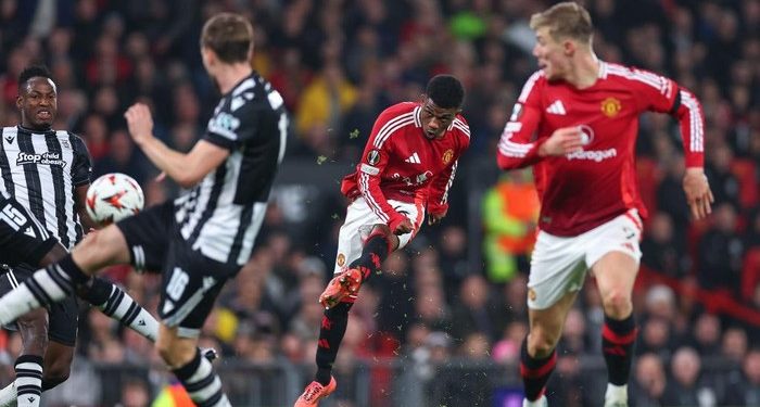 Man United Vs PAOK di Liga Europa: Setan Merah Menang 2-0