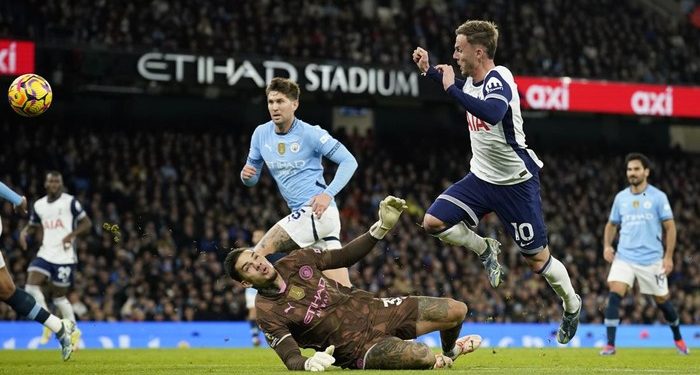 Man City Vs Tottenham di Liga inggris: Spurs Bantai Citizens 4-0