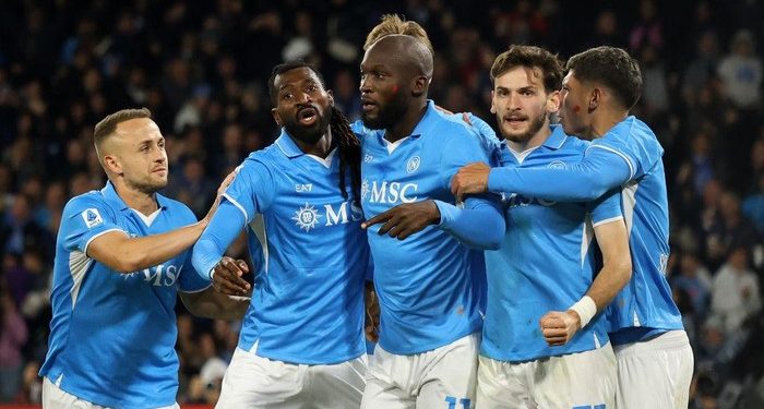 Napoli Vs AS Roma di Liga Italia: Lukaku Menangkan Partenopei