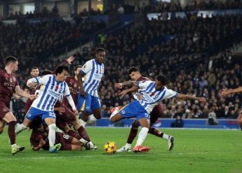 Hasil Liga Inggris: Dramatis, Brighton Hancurkan Man City