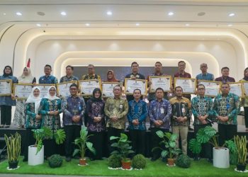 Muhidin Serahkan Anugerah ASN Provinsi Kalsel Tahun 2024