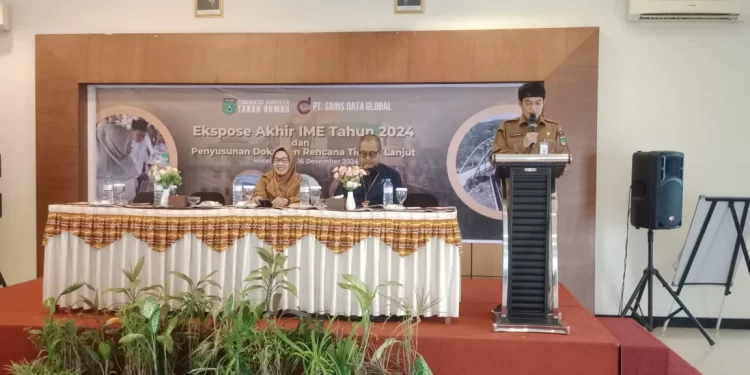 Pemkab Tanbu Ekspose Akhir Penyusunan Dokumen Indikator Makro Ekonomi