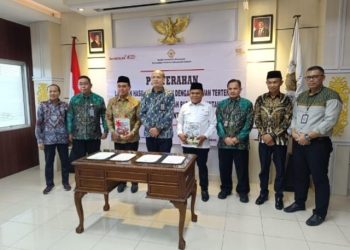 Zairullah Hadiri Penyerahan LHP di Kantor BPK Kalsel