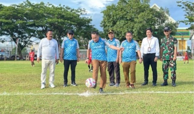 Turnamen Sepak Bola Piala Bupati Cup Ke-24 Resmi Dibuka