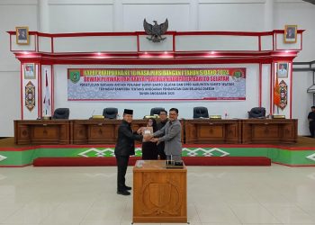 Tok! Pemkab dan DPRD Barsel Setujui Perda APBD 2025