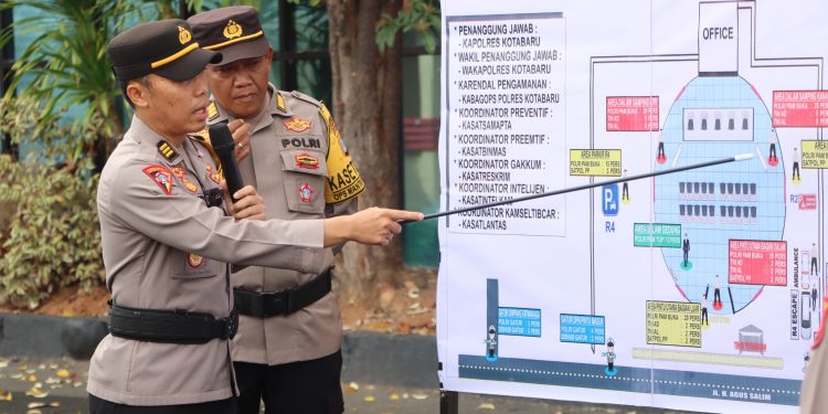 180 Personel Gabungan Amankan Rapat Pleno Rekapitulasi Suara Pilkada 2024