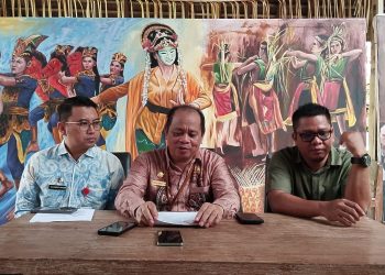 ASKS XXI di HST: Panitia Potong Sapi, Warga Barikin Gotong Royong Siapkan Beras