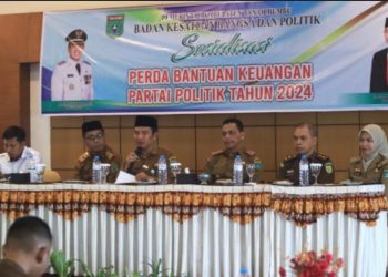 Kesbangpol Sosialisasikan Bantuan Keuangan kepada Partai Politik