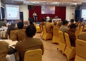 Waspada Cuaca Ekstrem, BPBD Kotabaru Gelar Bimtek Penanggulangan Pasca Bencana