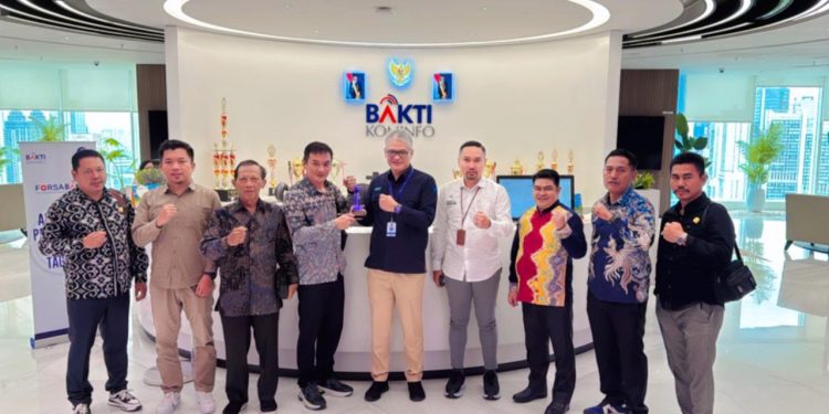 Terkait Akses Internet, Komisi II DPRD Bersama Diskominfo Kotabaru Konsultasi ke BAKTI KOMDIGI RI