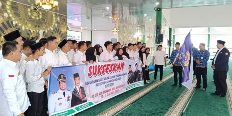 Sekda Lantik Pengurus Karang Taruna Periode 2024-2029