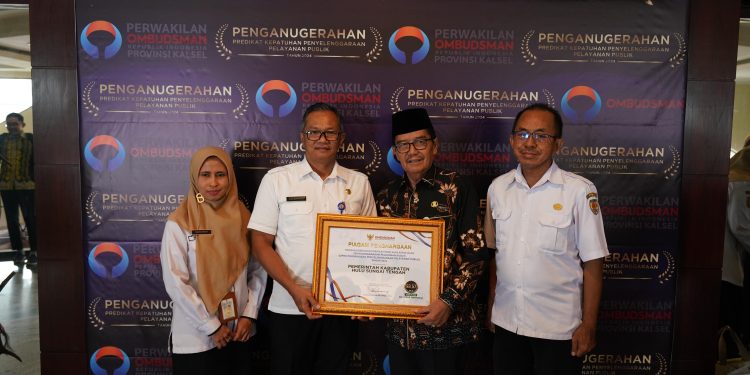 Ombudsman Apresiasi Pelayanan Publik Pemkab HST, Raih Opini Kualitas Tertinggi