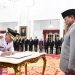 Presiden Prabowo Lantik H Muhidin sebagai Gubernur Kalsel