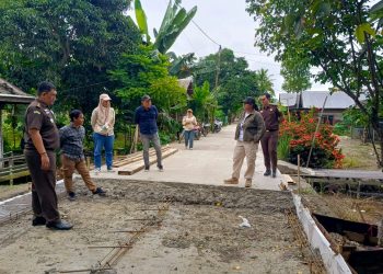 Kejari HST Monitoring 5 Paket Proyek Dinas PUPR