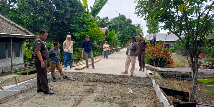 Kejari HST Monitoring 5 Paket Proyek Dinas PUPR