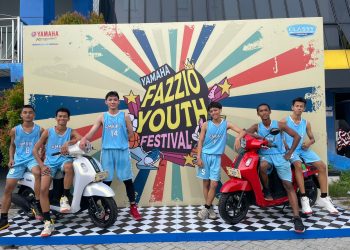 Tim Basket SMKN 5 Banjarmasin Optimistis Raih yang Terbaik di Big Bang Yamaha Fazzio Youth Festival 2024