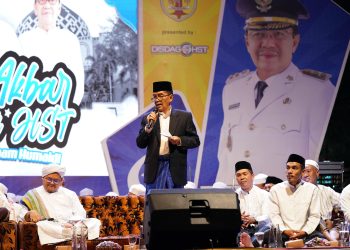 Semarak Hari Jadi Ke-65, Warga Antusias Hadiri Tabligh Akbar di Lapangan Dwi Warna Barabai