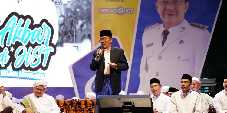 Semarak Hari Jadi Ke-65, Warga Antusias Hadiri Tabligh Akbar di Lapangan Dwi Warna Barabai