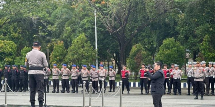 Eka Saprudin Hadiri Apel Gelar Pasukan Operasi Lilin 2024