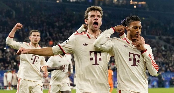 Shakhtar Vs Bayern: Die Roten Pesta Gol 5-1