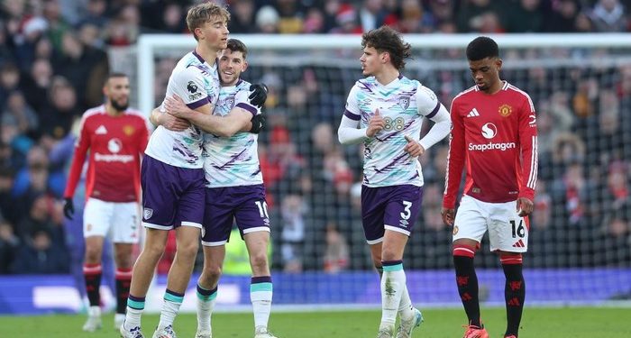 Man United Vs Bournemouth di Liga Inggris: Setan Merah Kalah 0-3