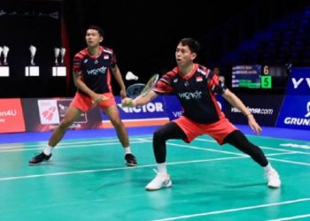 Fajar/Rian Wakil Indonesia Pertama yang Lolos ke Semifinal BWF World Tour Finals 2024