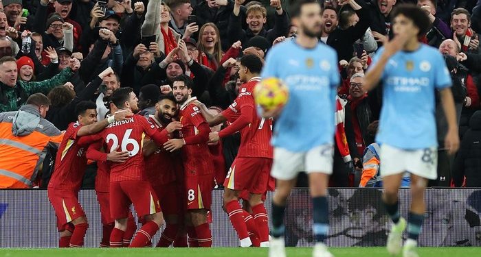 Liverpool Vs Man City di Liga Inggris: The Reds Gebuk The Citizens 2-0