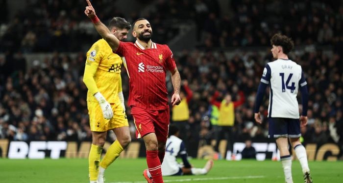 Tottenham Vs Liverpool: Menang 6-3, The Reds Natalan di Puncak Klasemen