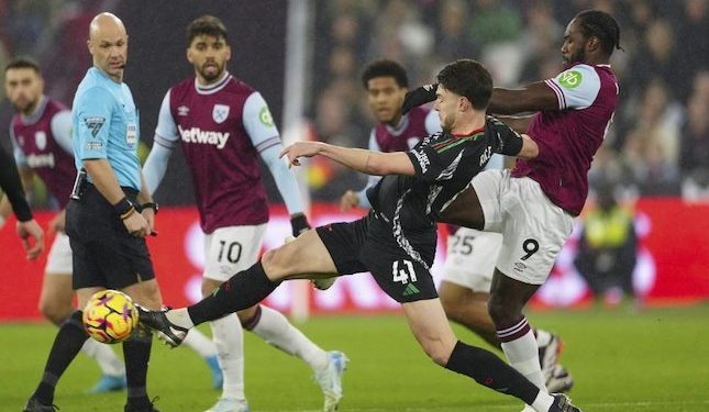 Hasil West Ham vs Arsenal di Liga Inggris: Skor 2-5