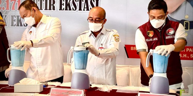 Perang terhadap Narkoba, Gubernur Kalsel Apresiasi Kinerja Polda Kalsel