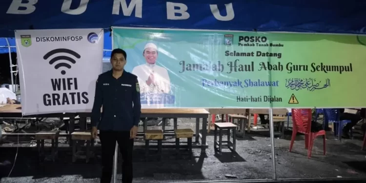 Diskominfo Tanbu Sediakan Internet Gratis di Rest Area Haul Guru Sekumpul, Ini Titik Lokasinya