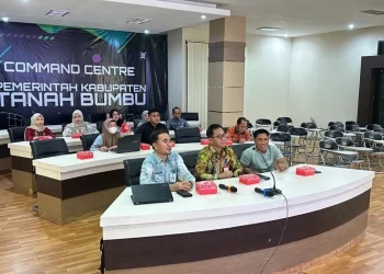 Diskominfosp Tanbu Ikuti FGD Monitoring dan Evaluasi Pengelolaan LAPOR