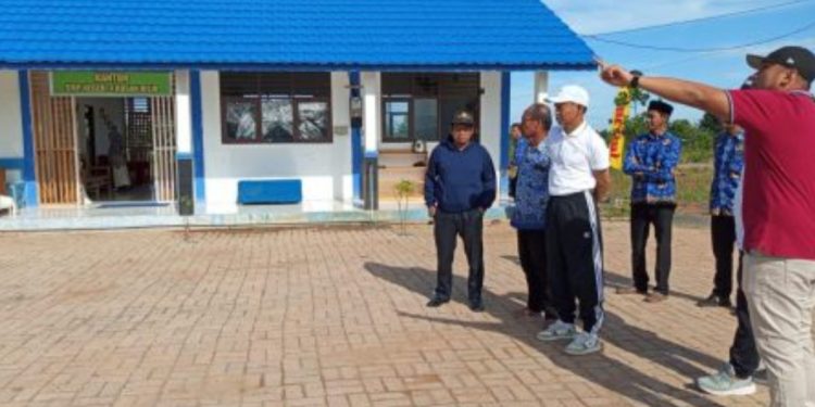 Sekda Ambo Sakka: Gedung Baru SMPN 4  Kusan Hilir Dapat Berdampak positif pada Siswa