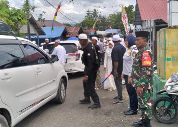 TNI-Polri dan Masyarakat Bersatu Jaga Keamanan Peringatan Isra Mi’raj dan Haul Guru Sekumpul