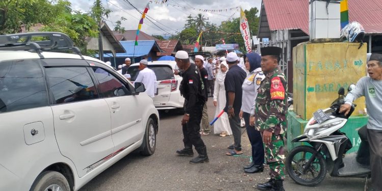 TNI-Polri dan Masyarakat Bersatu Jaga Keamanan Peringatan Isra Mi’raj dan Haul Guru Sekumpul
