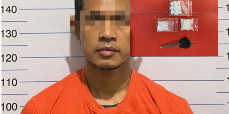 Warga Amuntai Diciduk Satuan Resnarkoba Polres HST, Ditemukan 6,8 Gram Sabu