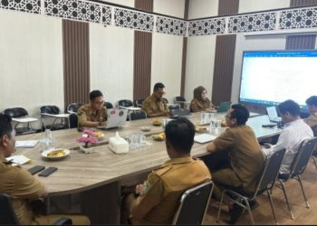 Pemkab Tanbu Evaluasi Kegiatan Tim Pengelola Pusat Data Daerah