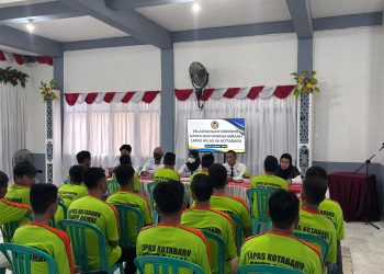 Sukseskan Program Rehabilitasi, Lapas Kotabaru Lakukan Skrining NAPZA kepada Warga Binaan