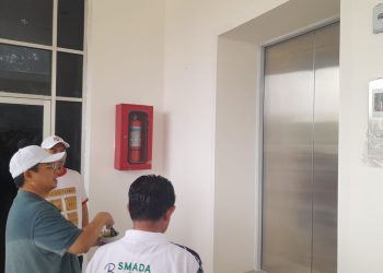 Elevator Menara Pandang Siring Tendean Siap Beroperasi
