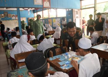 Kodim HST Sukses Gelar Uji Coba Makan Bergizi Gratis