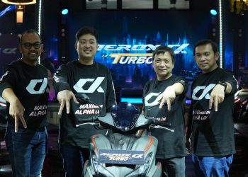 The Alpha Gang is Calling! Yamaha STSJ Guncang Surabaya dengan AEROX ALPHA