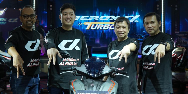 The Alpha Gang is Calling! Yamaha STSJ Guncang Surabaya dengan AEROX ALPHA