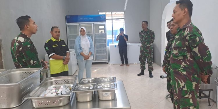Kotabaru Siap Laksanakan Program MBG, Dandim Tinjau Kesiapan Dapur Umum