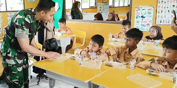 Ujicoba MBG, Dandim: Kotabaru Siap Laksanakan Program Prioritas Presiden